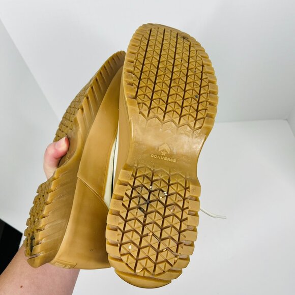 Converse Chuck Taylor All Star Lugged winter 2.0 High top Sneaker Boot in Egret main image 7